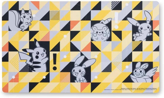 Overseas Pokemon Center Limited Pikachu Power Grid Playmat