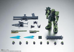 Robot Spirits BAS62984 Mobile Suit Gundam 08th MS Platoon SIDE MS MS-06JC Land Battle Type Zaku II JC Type Version A.N.I.M.E. Approx. 4.9 inches (125 mm), PVC   ABS Pre-painted Action Figure