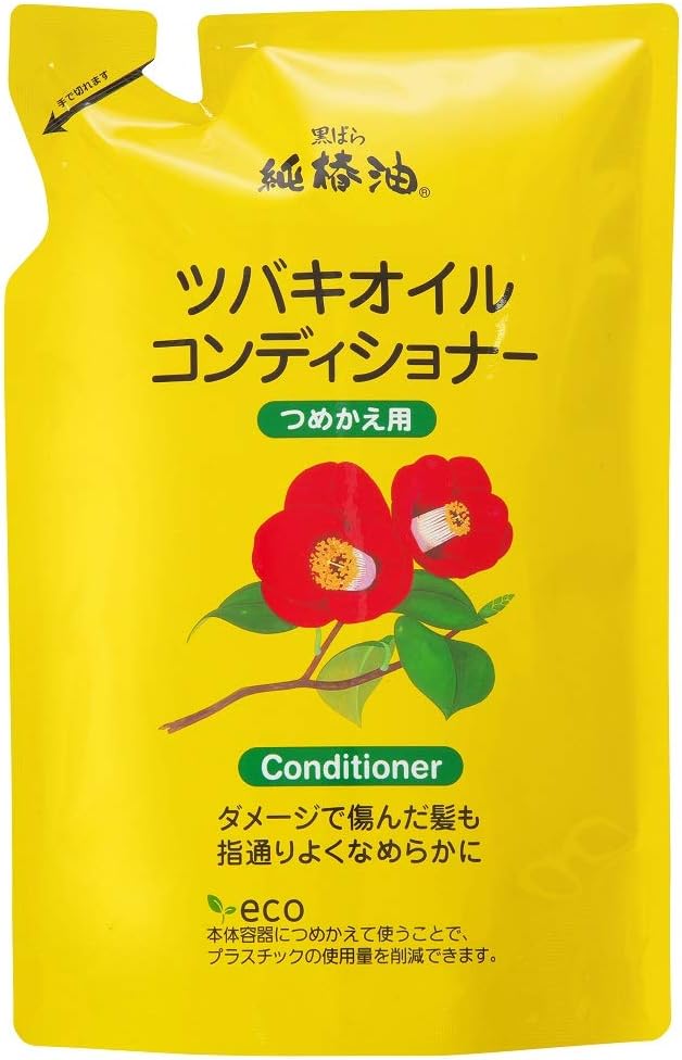 Camellia Oil Conceioner, Refill, 12.8 fl oz (380 ml)