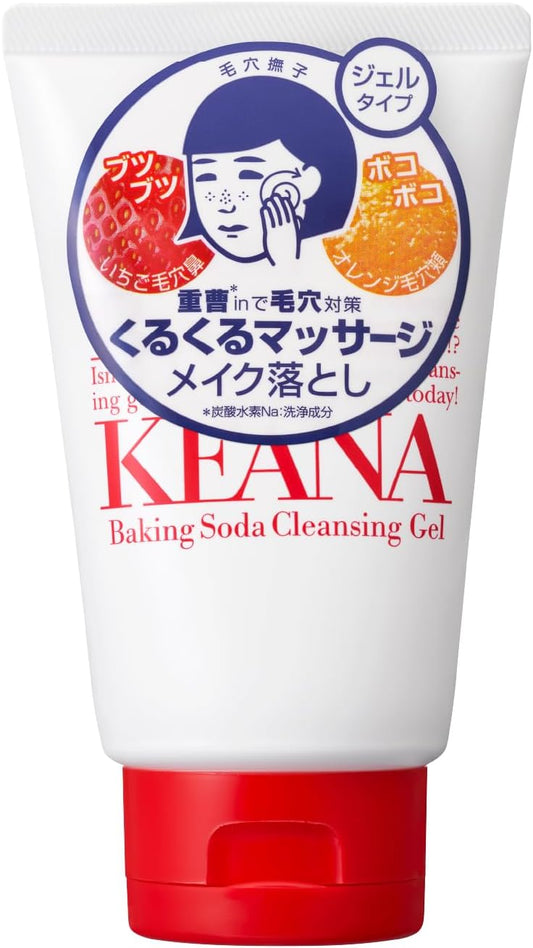 Pore Nadeshiko Baking Soda Cleansing Gel, Pores, Dirt, Square Plug, Soft Skin, Makeup Remover, 7.8 fl oz (200 ml), 3.5 oz (100 g) (x1)