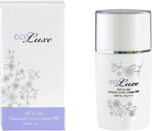 ecolux BB All-in-One Natural Cover Cream, 1.0 fl oz (30 ml)