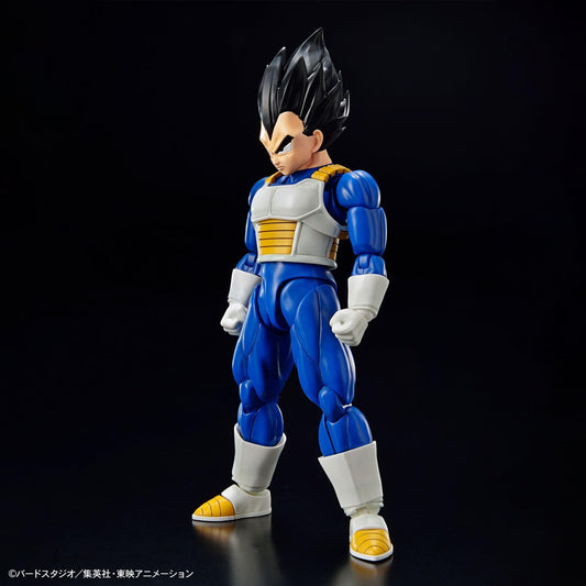 BANDAI SPIRITS Figure-rise Standard Dragon Ball Vegeta (New Spec Ver.) Color-coded Plastic Model