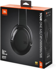 JBL TOUR ONE M2 Hybrid Noise Cancelling/Bluetooth Enabled/Multipoint/Over-Ear Headphones/TWR OneM2/Black/JBLTOURONEM2BLK