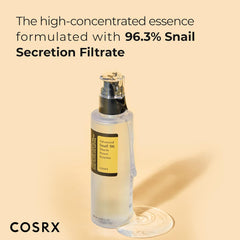 COSRX Snail Essence 96 Mucin Snail 96 Snail Hari Snail Serum Elastic Moisturizing Nutritional Essence Sensitive Dry Skin Snail Mucus Filter Advanced Snail 96 Mucin Power Essence