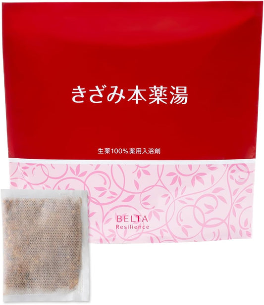 Berta Kizami Hon Yakyu (Chinese herbal bath salts) medicated bath menopause cold stiff shoulders rheumatism of lower back pain fatigue recovery)