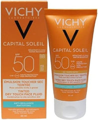 Vichy Ideal Soleil SPF 50 BB Cream Emulsion Dry Touch 1.7 fl oz (50 ml)