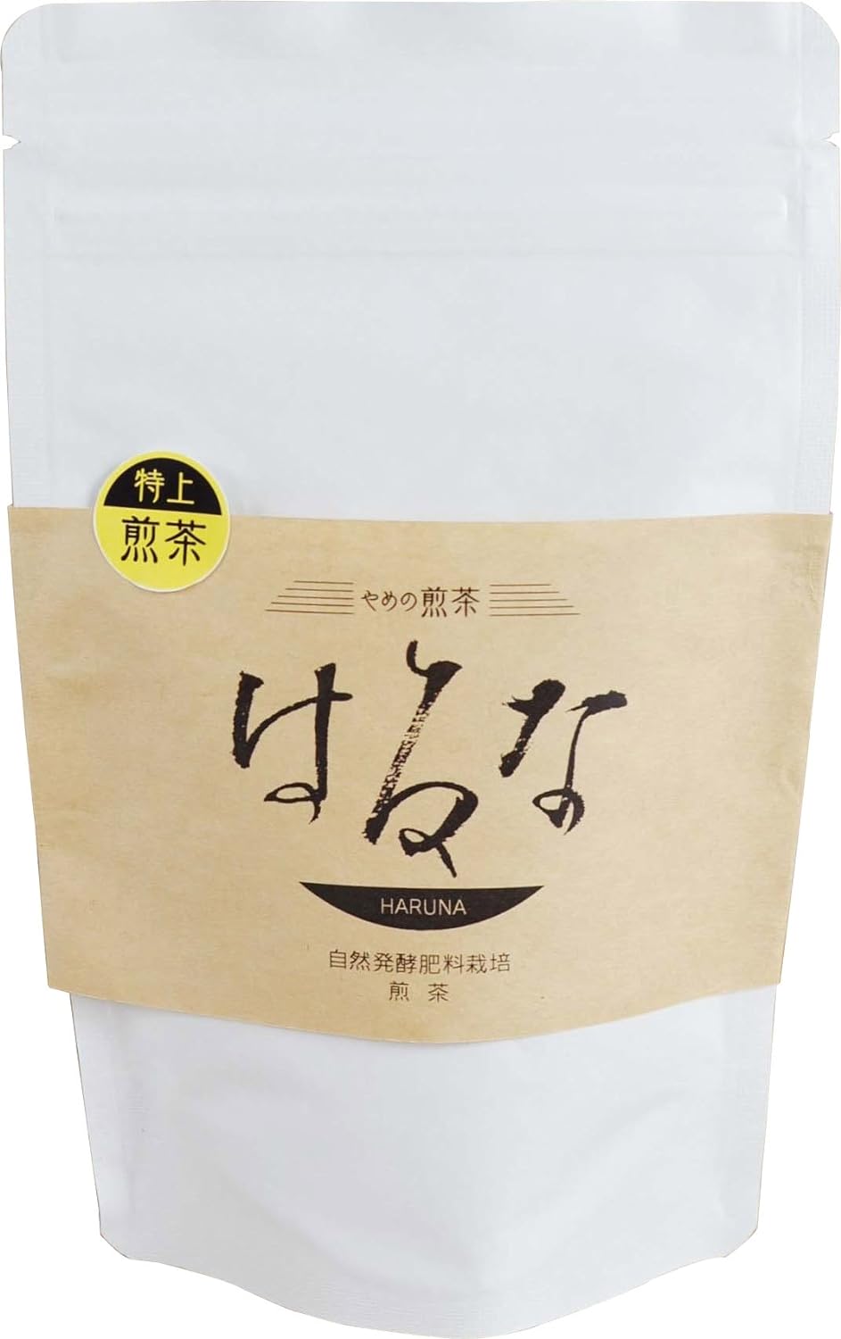 Haruna Koubou Yame Tea Green Tea Haruna Ichiban Tea Naturally Cultivated with Powdered Tea (3.5 oz (100 g)