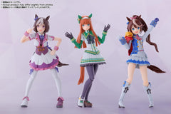 BANDAI SPIRITS S.H. Figuarts Uma Musume Pretty Derby Silence Suzuka, Approx. 5.3 inches (134 mm), ABS   PVC, Pre-painted Action Figure