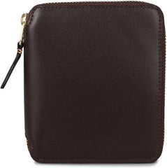 SA2100 Bifold Wallet, Round Zipper, CLASSIC Brown, Braun