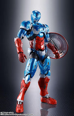 S.H. Figuarts Captain America (Tech On The Avengers), Approx. 6.1 inches (155 mm), PVC, ABS,   Die Cast Pre-Painted Action Figure