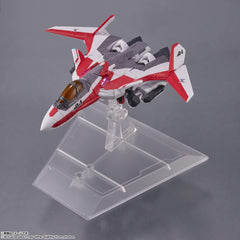 TINY SESSION Macross Δ VF-31C Siegfried (Mirage Farina Genus Machine) with Makina Nakajima, Approx. 3.9 inches (100 mm), PVC   ABS Pre-painted Action Figure