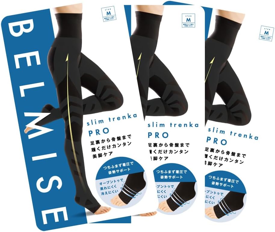 Belmise Official Compression Trenker 3 - 5 Pieces, Beautiful Tightening Compression Leggings, Women's Compression Stockings, Compression Spats, Compression Socks, Compression Tights, Compression Tights, For Sleeping, Swelling, Tights, Exercise