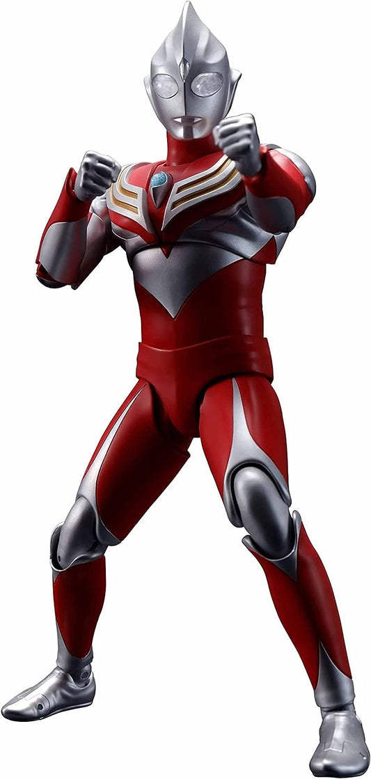 S.H. Figuarts Ultraman Tiga Power Type (True Bone Carving Method), Approx. 5.9 inches (150 mm), PVC, ABS, TPE, Pre-painted Action Figure