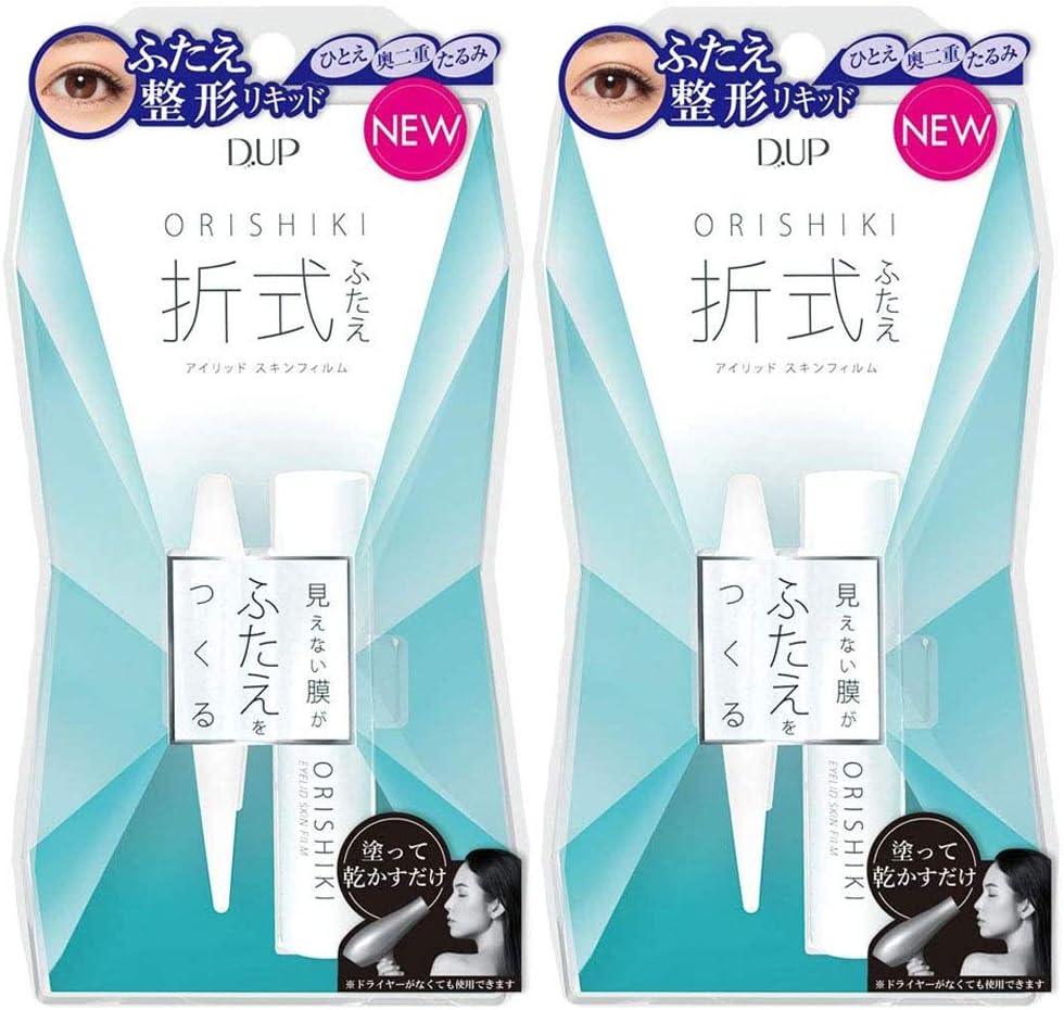 D-UP Olishiki Eyelid Skin Film, 2-Piece Set, 0.1 fl oz (4 ml)