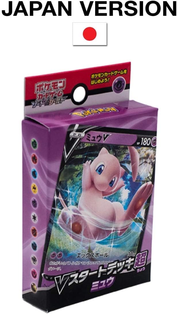 Pokemon Card Game Sword   Shield V Start Deck Super Mew