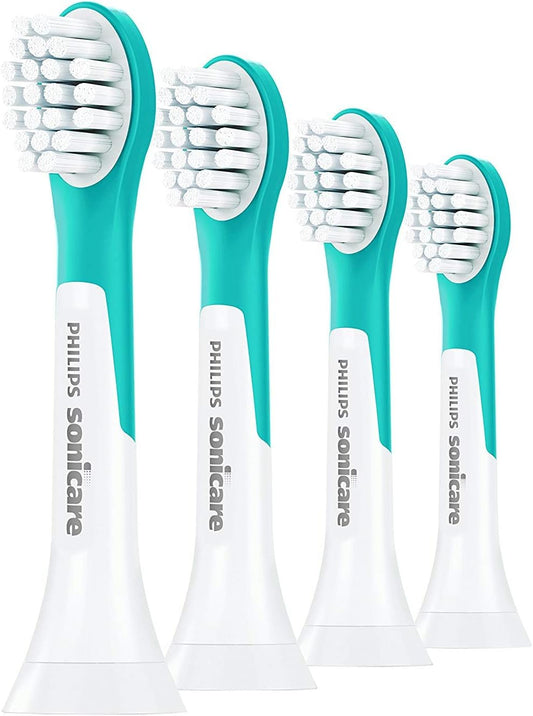 Philips Sonicare HX6034/63 Kids Mini Replacement Brush, For Ages 4 to 12, Set of 4