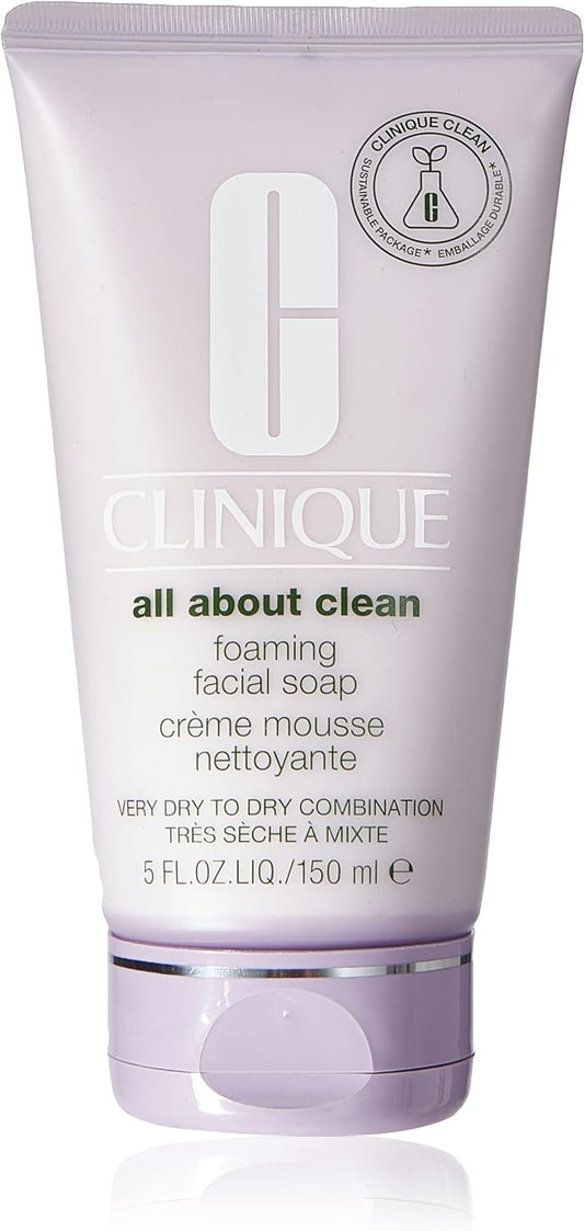 Clinique Facial Cleansing Foaming Soap, 5.1 fl oz (150 ml)