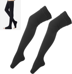 Compression Socks, Supporter for Beautiful Legs, Elastic Stockings, For Standing, Work, Running, Sports, Slimming, Tightening, Promoting Circulation, Varicose Veins Prevention, Swelling Relief (XL)