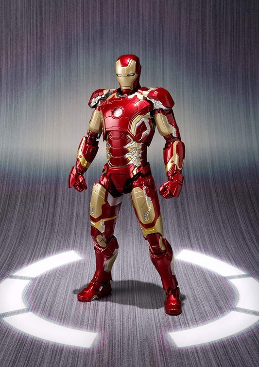 S.H. Figuarts Iron Man Mark 43, Approx. 6.1 inches (155 mm), ABS   PVC   Die Cast Action Figure