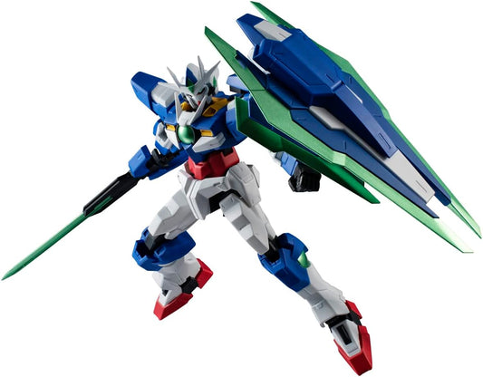 GUNDAM UNIVERSE Movie Version Mobile Suit Gundam OO GNT-0000 00 QAN T Approx. 5.9 inches (150 mm), PVC   ABS Pre-painted Action Figure