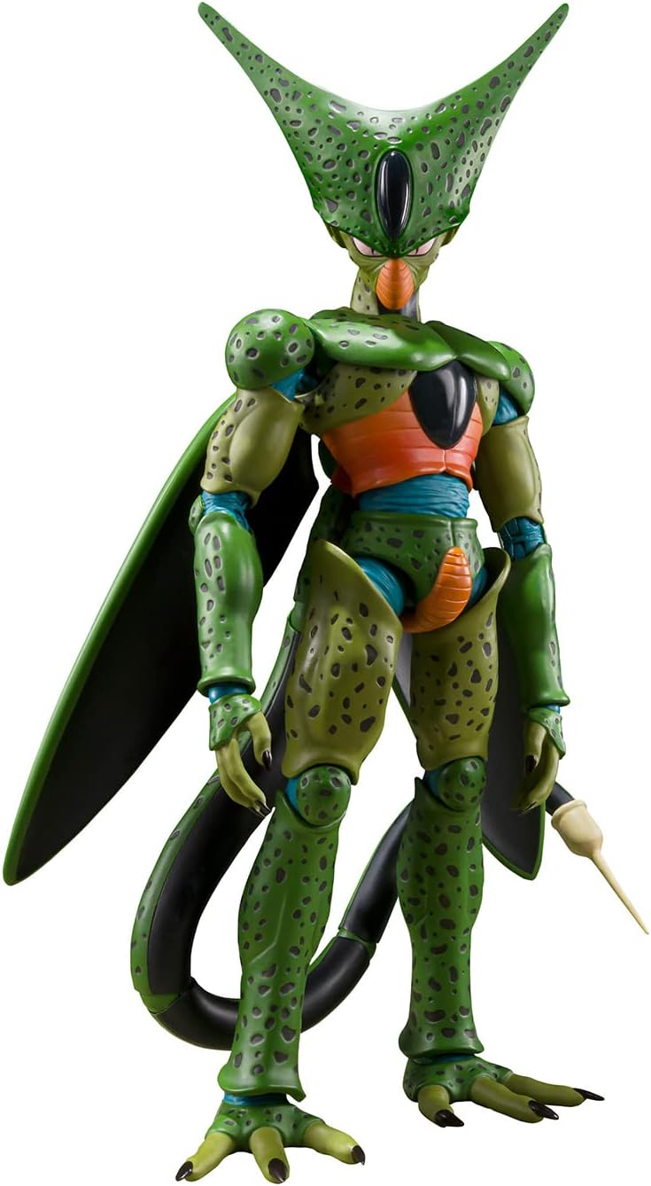 S.H. Figuarts Dragon Ball Z Cell 1st Form Approx. 6.7 inches (170 mm), ABS   PVC Pre-painted Action Figure