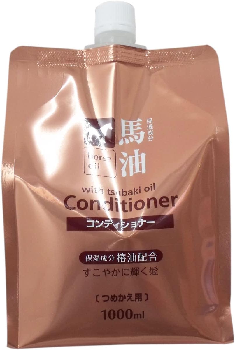 Kumano Yushi Horse Oil Conditioner Refill 1000ml