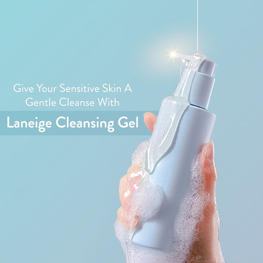 Laneige Waterbank cleansing gel makeup remover Korean Cosmetics LANEIGE Skin Care Hyaluronic Acid Face Care Maker Official