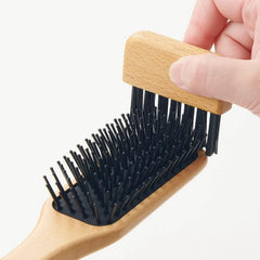 Muji 82575156 Beech Wood Hair Brush, Total Length 7.9 inches (20 cm)