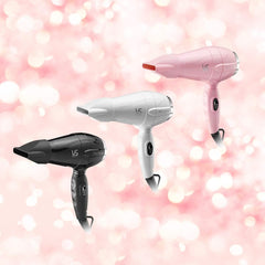 Vidal Sassoon VSD-1230/PJ Hair Dryer, Pink Series, Lightweight Type, For Overseas Use, Pink