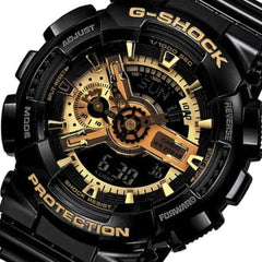 CASIO G-SHOCK GA-110GB-1ADR (Japanese model number GA-110GB-1AJF) Black × Gold Series (Black × Gold Series) Overseas model Reimported product