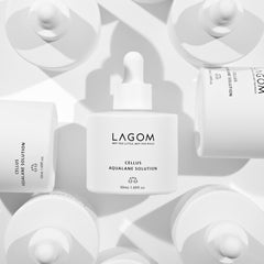 LAGOM Aquaren Solutions Serum Essence Skin Care, Moisturizing, Rough Skin Care, Supports Moisturizing, Firm   Shiny, 1.7 fl oz (50 ml) Genuine Japanese Product