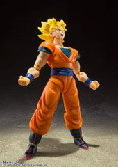 S.H. Figuarts Dragon Ball Z Super Saiyan Full Power, Son Goku, Approx. 5.5 inches (140 mm), PVC   ABS, Pre-painted Action Figure