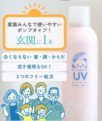 Beuterond Withfam UV Spray (Made in Japan, SPF50+, PA++++) Botanical Floral Fragrance Gift Large Capacity Sunscreen Spray 250g