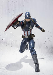 S.H. Figuarts Captain America (Civil War), Approx. 5.9 inches (150 mm), ABS   PVC, Pre-painted Action Figure