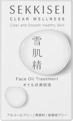 Sekkisei Clear Wellness (Hypoallergenic Formula) Face Oil Treatment Serum Body 45mL 1 piece