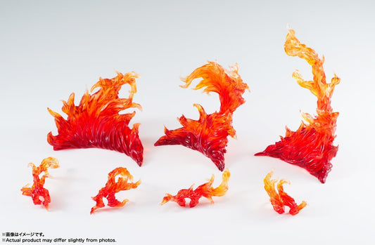 Tamashii EFFECT BURNING FLAME RED Ver. for S.H. Figuarts Non-scale, ABS   PVC, Pre-painted Complete Figure