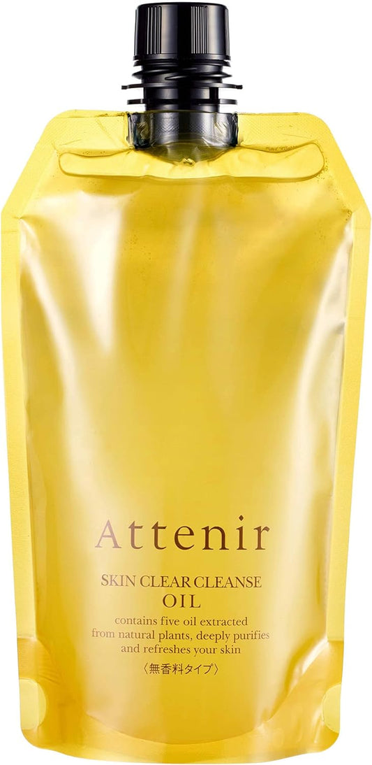 Athenia Skin Clear Cleansing Oil, Fragrance-Free Type Eco Pack */ 11.8 fl oz (350 ml) / 4 Months / Pump / Bottle Sold Separately Cleansing Oil