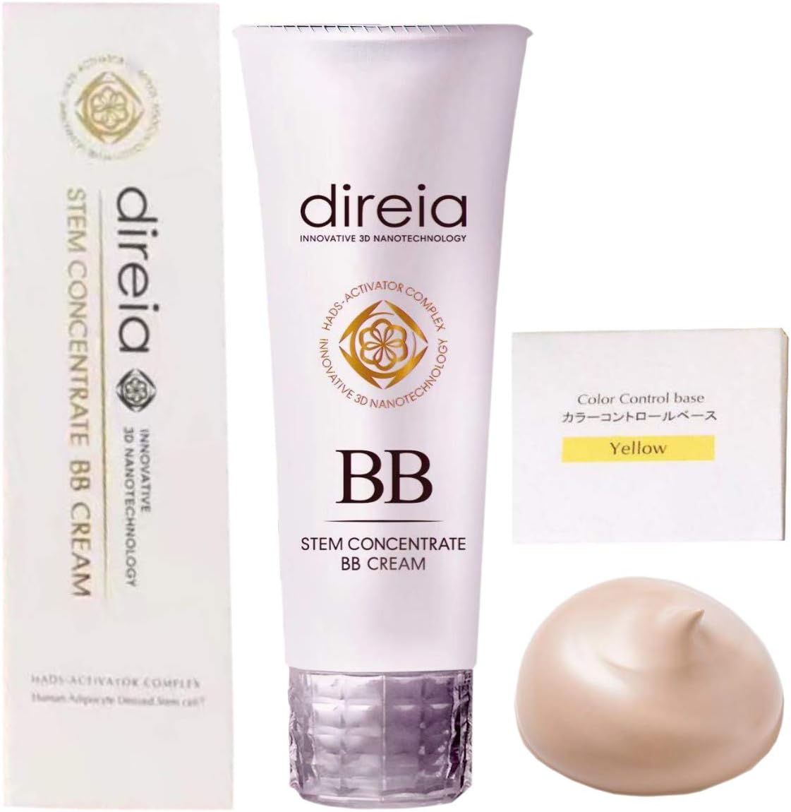 Derea Stem Concentrate BB Cream Pro Yellow Base 40g