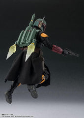 S.H. Figuarts Star Wars The Mandalorian Boba Fett, Approx. 6.1 inches (155 mm), ABS   PVC   Fabric, Pre-painted Action Figure