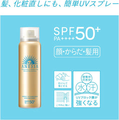 ANESSA 2022 Model Anessa Perfect UV Skin Care Spray N Sunscreen · UV Fruity Floral Fragrance Body 60g