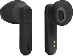 JBL WAVE FLEX Bluetooth Fully Wireless Earphones, App Compatible, Open Type, IP54 Waterproof, Dustproof, USB Type C, Black, JBLWFLEXBLK