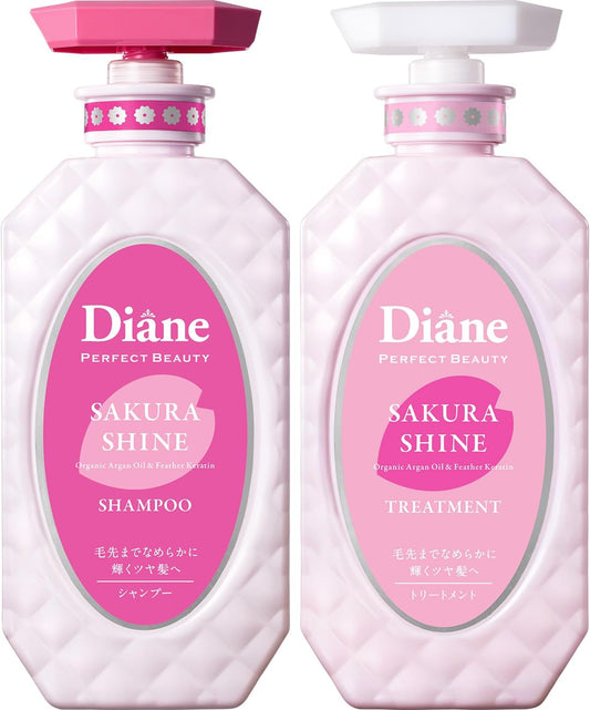 Shampoo   Treatment 2024 Sakura French Cherry Scent Diane Perfect Beauty Miracle You Set