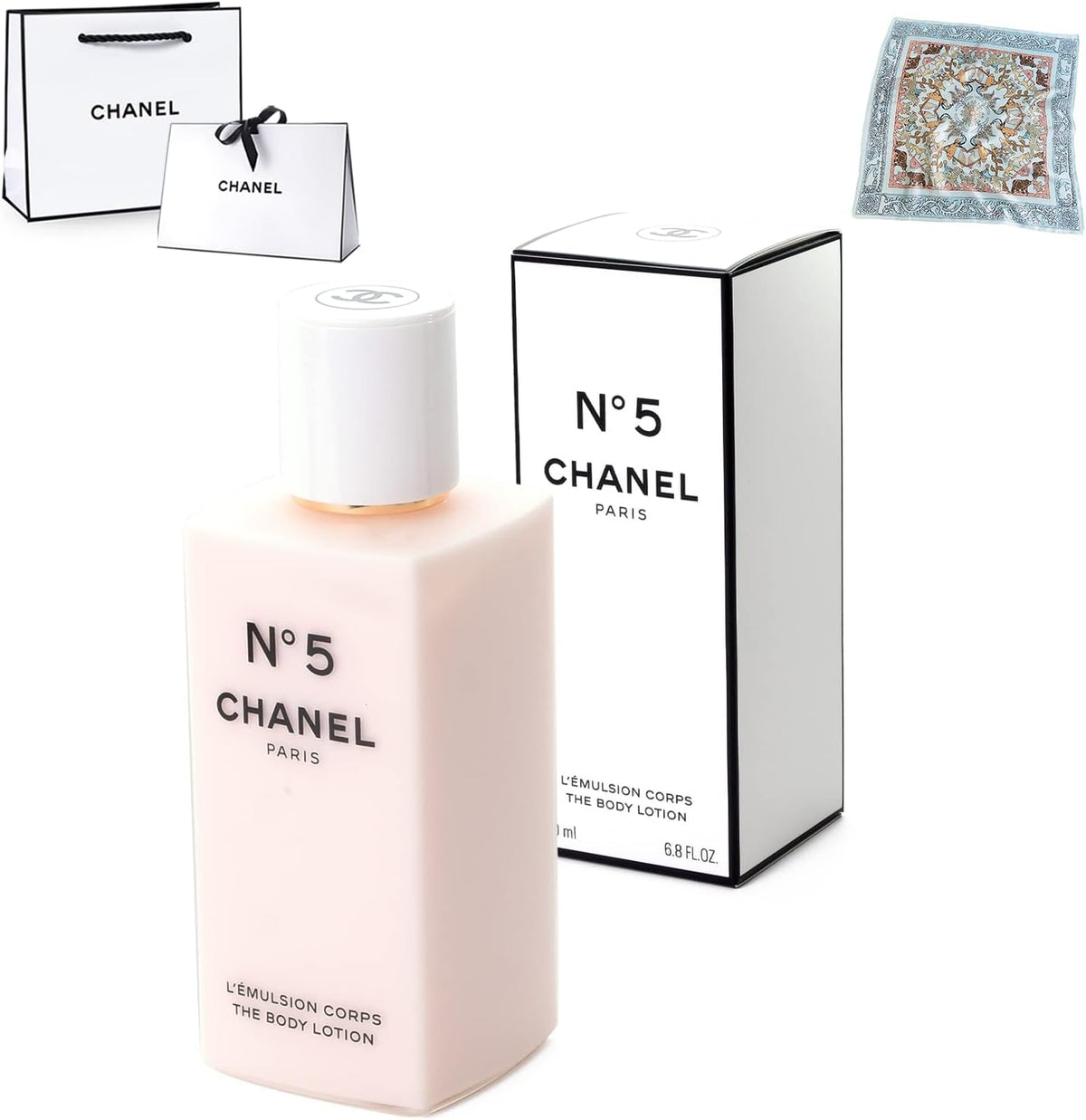 Set Item CHANEL N5 Body Lotion, 7.8 fl oz (200 ml), Cosmetics, Body Care, Skin Care, No5 Number Five (200ml)