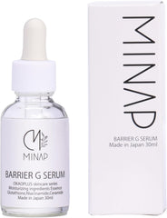 MINAP Barrier G Serum Niacinamide Glutathione, 1.0 fl oz (30 ml), Sensitive Skin