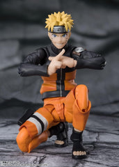 S.H. Figuarts Naruto Shippuden Uzumaki Naruto - Ninetai no Hashiki with Hope - Approx. 5.7 inches (145 mm), PVC   ABS Pre-painted Action Figure BAS63238