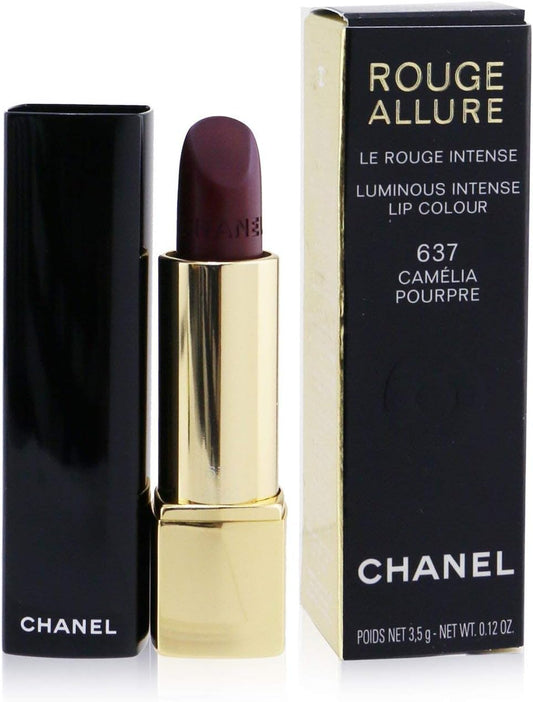 Chanel Rouge Allure Camellia_Lipstick (Limited Packaging) (637 - Camellia Pourple de CHANEL)