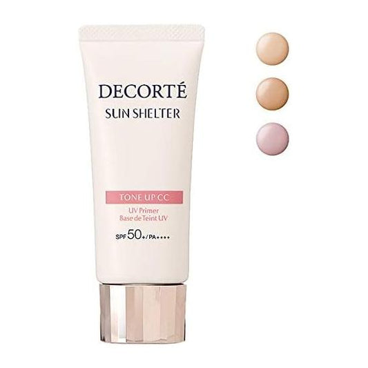 Kose COSME DECORTE Sun Shelter Tone Up CC SPF50+/PA++++ 35g 01 Light Beige (Stock) Bar