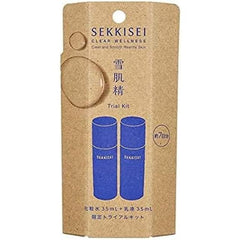 Sekkisei Clear Wellness Trial Kit Lotion 35mL + Emulsion 35mL Set