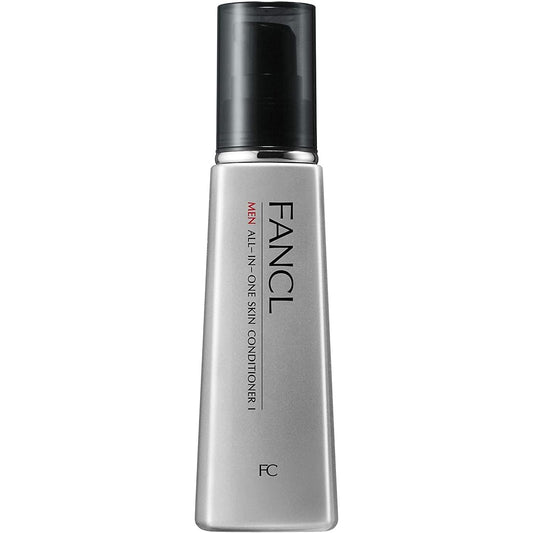 FANCL Men's All-in-One Skin Conditioner I Refreshing 60mL (approx. 30 days' supply) Men's Additive-free (oily skin/moisturizing/aging care)