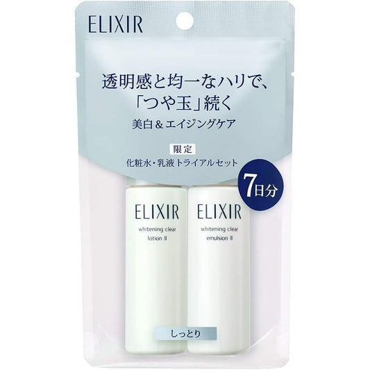 ELIXIR WHITE Quasi-drug Trial Set T 2 Lotion Moist